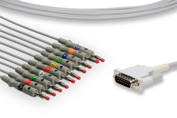 Mortara > Burdick Compatible Direct-Connect EKG Cable Sale