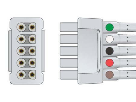 GE Healthcare > Marquette Compatible ECG Leadwire For Cheap