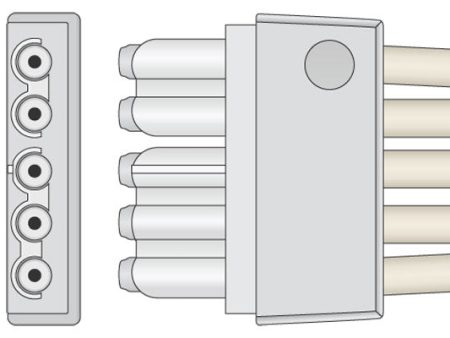 Spacelabs Compatible ECG Leadwire Fashion