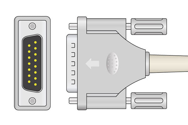 Mortara > Burdick Compatible Direct-Connect EKG Cable Sale