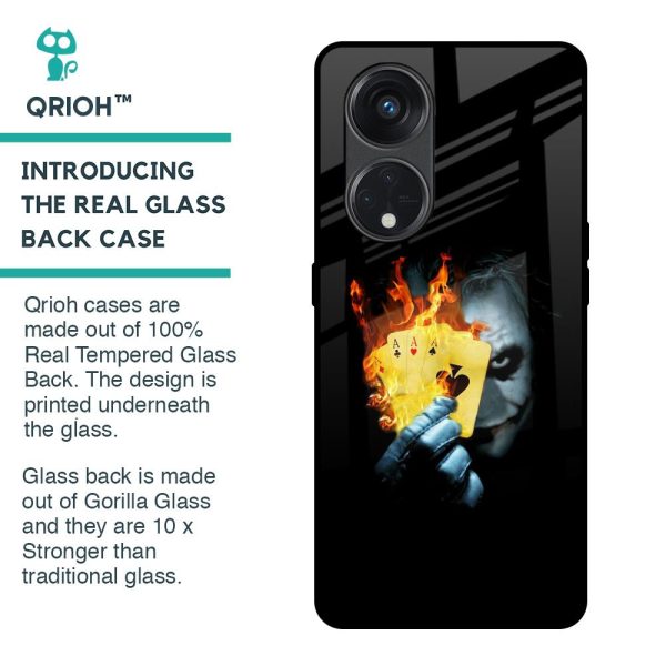 AAA Joker Glass Case for Oppo Reno8T 5G For Cheap