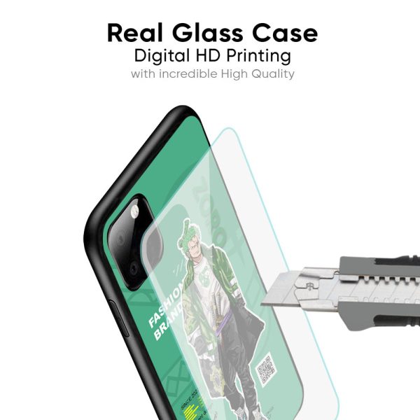 Zoro Bape Glass Case for Motorola Edge 50 Fusion 5G Fashion