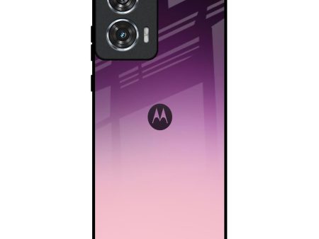 Purple Gradient Glass case for Motorola Edge 50 Fusion 5G Online