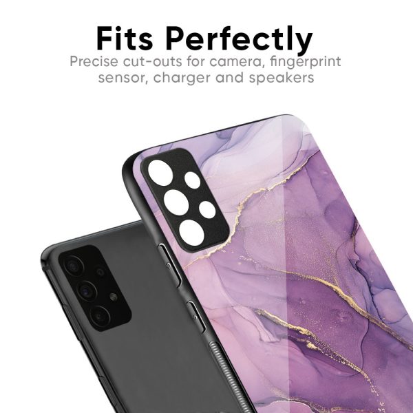 Purple Gold Marble Glass Case for Oppo Reno8T 5G Online Hot Sale