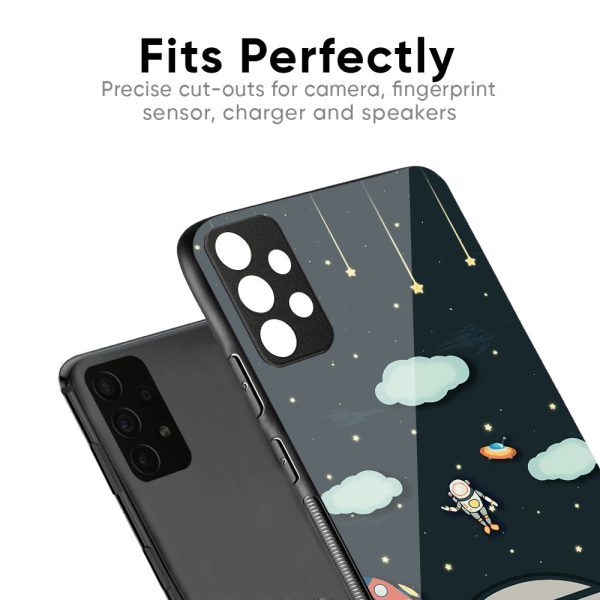 Astronaut Dream Glass Case For Oppo A96 Discount