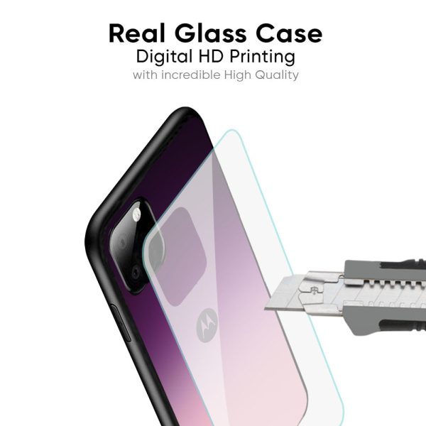 Purple Gradient Glass case for Motorola Edge 50 Fusion 5G Online