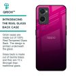 Purple Ombre Pattern Glass Case for Oppo A96 Online Sale