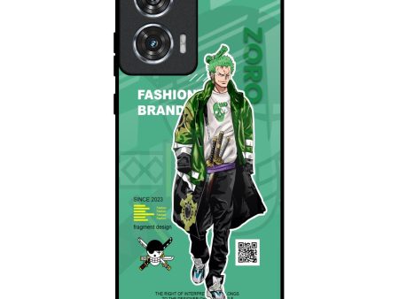 Zoro Bape Glass Case for Motorola Edge 50 Fusion 5G Fashion