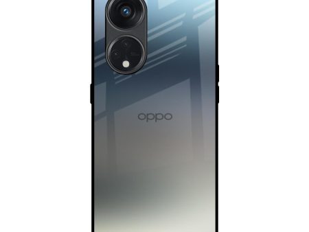 Tricolor Ombre Glass Case for Oppo Reno8T 5G Online now