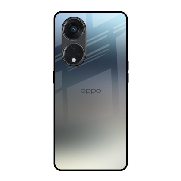 Tricolor Ombre Glass Case for Oppo Reno8T 5G Online now