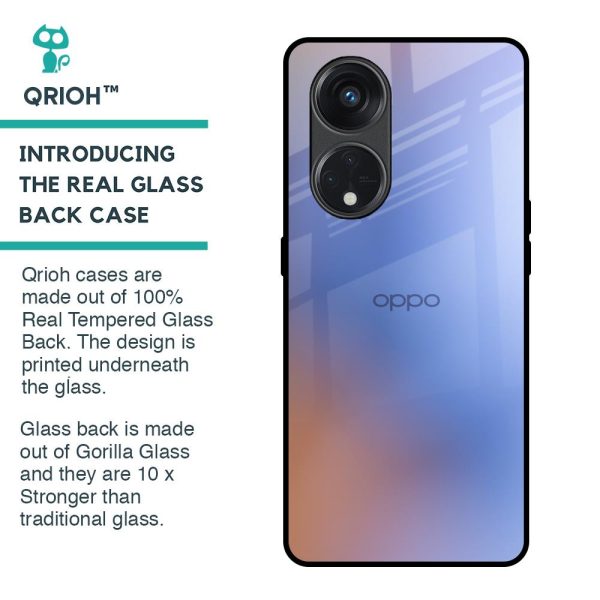 Blue Aura Glass Case for Oppo Reno8T 5G Supply