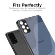 Navy Blue Ombre Glass Case for Oppo Reno8T 5G For Discount