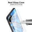 Vibrant Blue Marble Glass Case for Oppo Reno8T 5G Supply