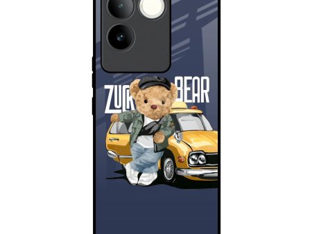 Adventurous Bear Glass Case for iQOO Z7 Pro 5G on Sale