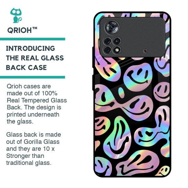 Acid Smile Glass Case for Poco X4 Pro 5G Online now