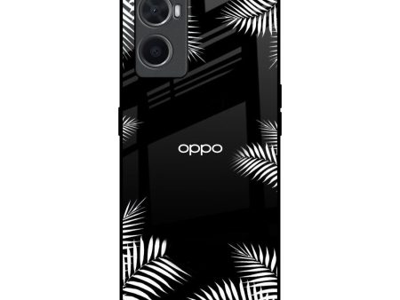 Zealand Fern Design Glass Case For Oppo A96 Online Sale