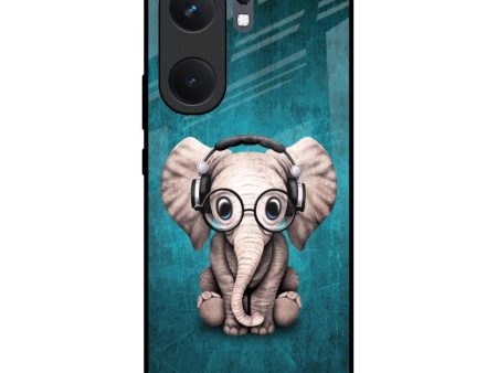 Adorable Baby Elephant Glass Case For IQOO Neo 9 Pro Supply