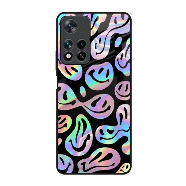 Acid Smile Glass Case for Redmi Note 11 Pro 5G For Cheap