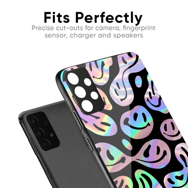 Acid Smile Glass Case for Oppo A76 Online Hot Sale