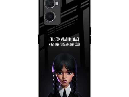 Aesthetic Digital Art Glass Case for Oppo A96 on Sale