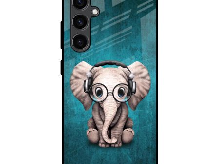 Adorable Baby Elephant Glass Case For Samsung Galaxy S23 FE 5G Online