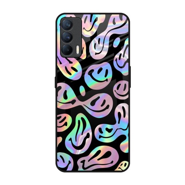 Acid Smile Glass Case for Realme X7 Sale