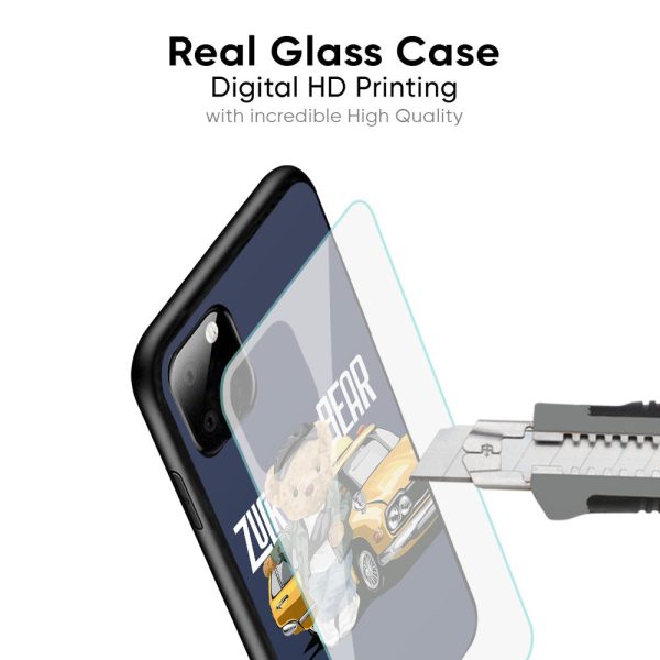 Adventurous Bear Glass Case for Realme C21Y Online