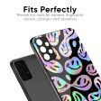 Acid Smile Glass Case for Realme C21Y Hot on Sale