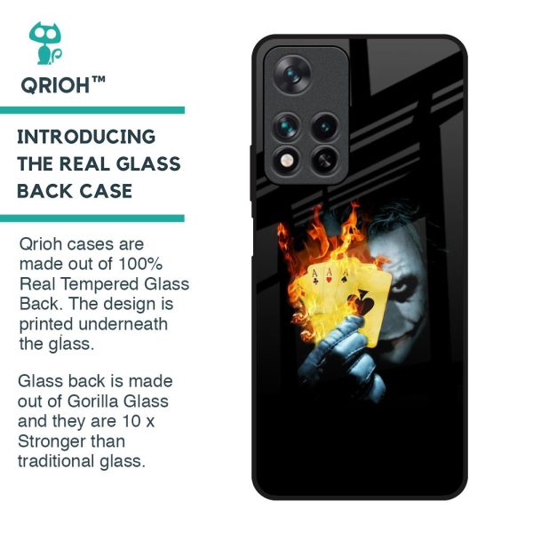 AAA Joker Glass Case for Redmi Note 11 Pro 5G For Cheap