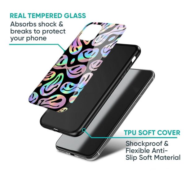 Acid Smile Glass Case for Poco X4 Pro 5G Online now