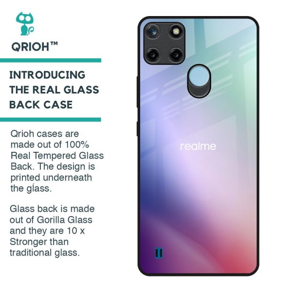 Abstract Holographic Glass Case for Realme C21Y Online now