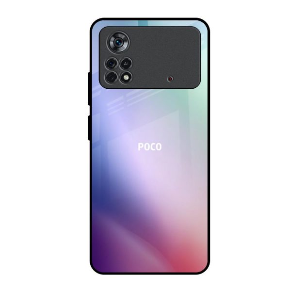 Abstract Holographic Glass Case for Poco X4 Pro 5G on Sale