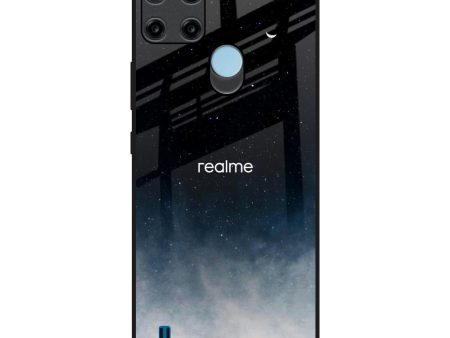 Aesthetic Sky Glass Case for Realme C21Y Online Sale