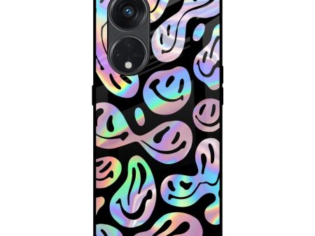 Acid Smile Glass Case for Oppo Reno8T 5G Online