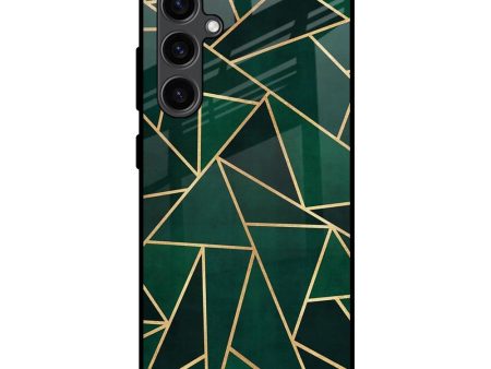 Abstract Green Glass Case For Samsung Galaxy S23 FE 5G Online now