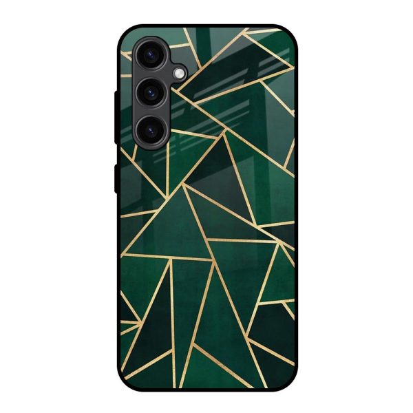 Abstract Green Glass Case For Samsung Galaxy S23 FE 5G Online now