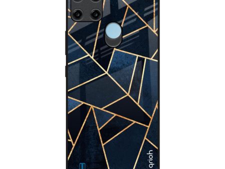 Abstract Tiles Glass Case for Realme C21Y Cheap