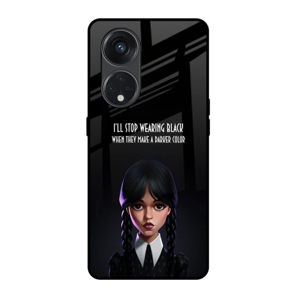 Aesthetic Digital Art Glass Case for Oppo Reno8T 5G Fashion