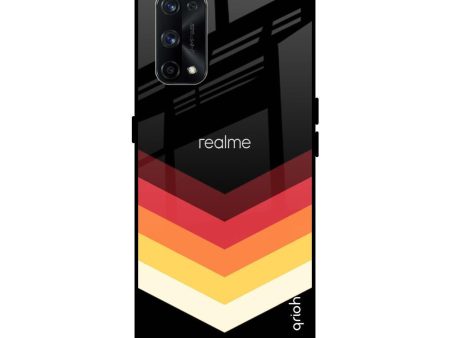 Abstract Arrow Pattern Glass Case For Realme X7 Fashion