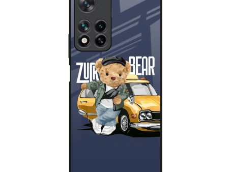 Adventurous Bear Glass Case for Redmi Note 11 Pro 5G For Discount