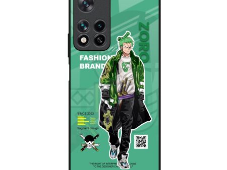 Zoro Bape Glass Case for Redmi Note 11 Pro 5G Supply