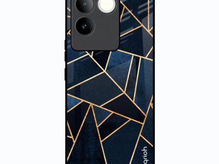 Abstract Tiles Glass Case for Vivo T2 Pro 5G Online Sale